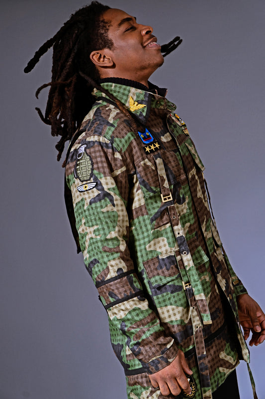 Ready for Battle/ Camouflage Jacket